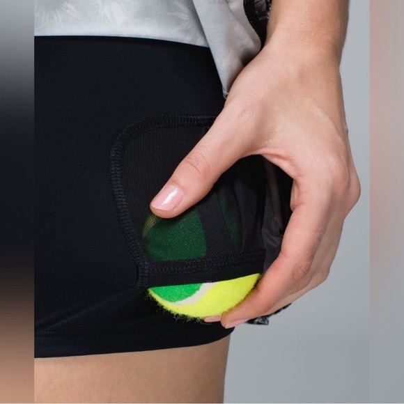 Lululemon Pace Setter Mini Skirt Skort 6 Flowabunga Angel Wing Ruffle Tennis Run - Picture 3 of 11